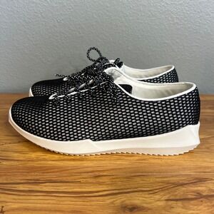 GODI Mesh Sneakers Mens Size 11 Black White Low Top Streetwear Casual NEW